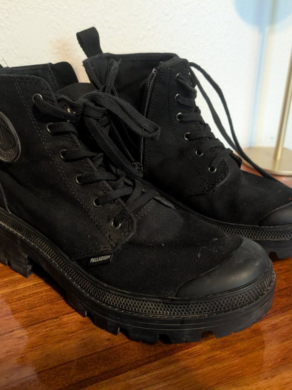 Palladium Womens Pallabase Twill Boots
